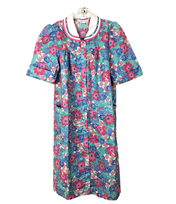knee length dresses for ladies JEFFRICO House Dresses for Women with Pockets - Lightweight Breathable  Short Sleeve Muumuu & Nightgowns main image 1