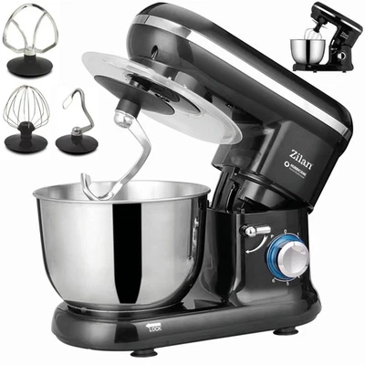 ZILAN Küchenmaschine | Rührmaschine | Teigmaschine | Knetmaschine | Teigkneter |