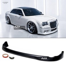 Fits 05-10 Chrysler 300 300c Ed Vip Style Pu Front Bumper Lip Spoiler Unpainted