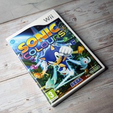 Sonic Colors | WORKING & TESTED | Nintendo Wii | w/ Manual & Inserts | PAL