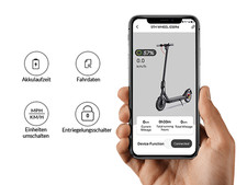 5th Wheel ES09-DE Elektroroller 10 Zoll 250W 36V E-Scooter  mit Straßenzulassung – Bild 18