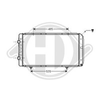 1X KüHler MotorküHlung Diederichs DCM2796 Diederichs Climate FüR CitroëN Fiat
