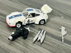 Vintage Takara Transformers G1 JAZZ Porsche Martini figure 1980’s Autobot Car