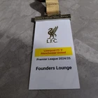 TICKET STUB/ HOSPITALITY PASS -LIVERPOOL V  MANCHESTER UNITED-2024/25