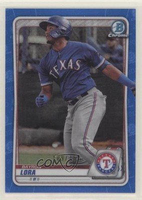 2020 Bowman Chrome Prospects Blue Refractor 109/150 Bayron Lora #BCP-159 3gr