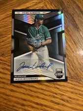 Jason Woodward 2023 Elite Extra Edition Auto #32 Prime Numbers B Autograph 33/60