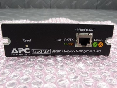 APC Smart Slot AP9617 Network Management Card 10/100 Genuine