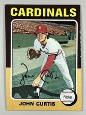 1975 Topps John Curtis St. Louis Cardinals #381
