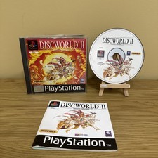 DISCWORLD II 2 PS1 Sony Playstation 1 PAL English Language