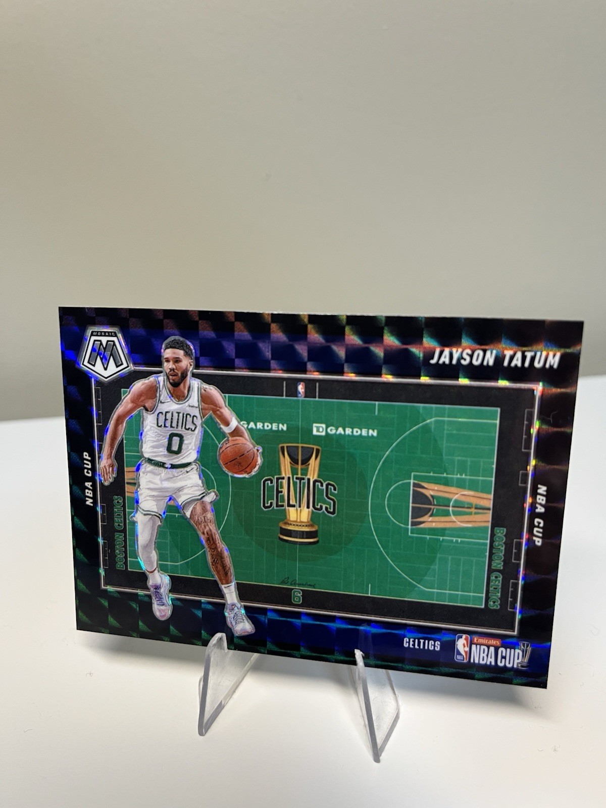 2024-25 Panini Mosaic NBA Cup Mosaic Prizm Jayson Tatum Celtics SP⚡️⚡️💥