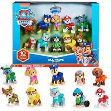 PAW Patrol All Paws Gift Set 10 Figure Pack Nickelodeon Kids Toy