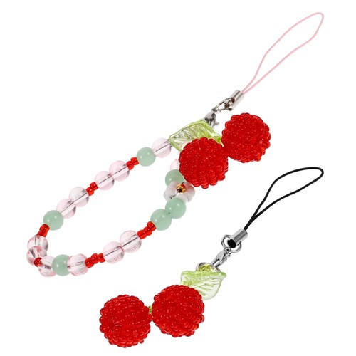 2 Pcs Phone Lanyard Beaded Strap Decorative Cellphone Charm - 第 11/12 張圖片