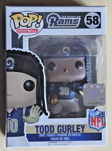 Funko NFL Football Los Angeles Rams Todd Gurley Pop #58