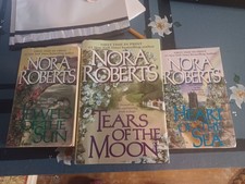 "The Irish Trilogy" by Nora Roberts mixed lot