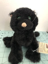 Webkinz Black Cat Plush By Ganz New W/Code HM 135