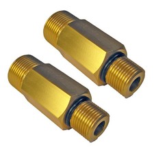 Homelite Pressure Washer 2 Pack Replacement Outlet Tube  1/4 inch, Black