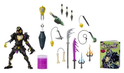 Deluxe Ninja Zombie Figure Slime Battle Toy with Weapons Mix & Match Kids Set