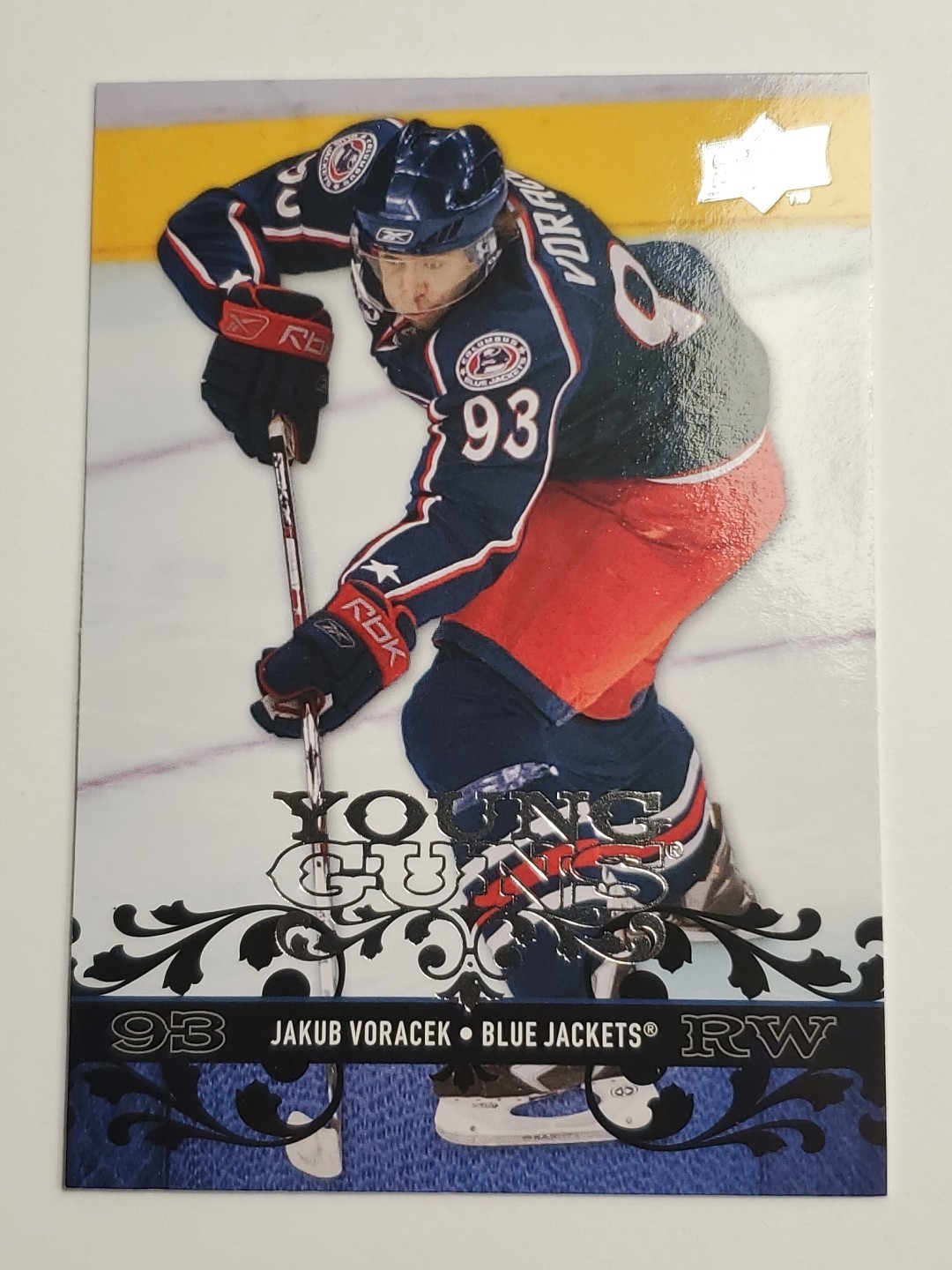 2008-09 Upper Deck Young Guns Jakub Voracek #205 Rookie RC Columbus