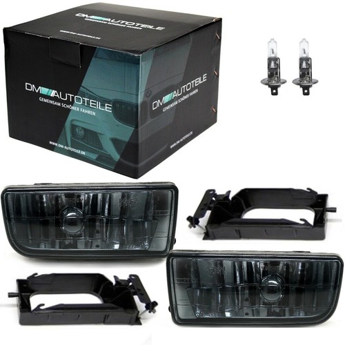 Set Nebelscheinwerfer Schwarz Smoke Rauchglas passt für alle Typen BMW E36 91-99 - Bild 1 von 6