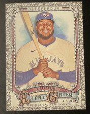 2025 Topps Allen & Ginter ~ Vladimir Guerrero Jr. Foil Filigree #116 Blue Jays