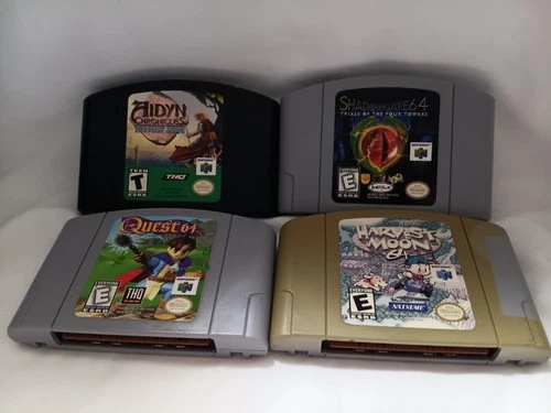 New ListingNINTENDO 64 RPG GAME LOT!!! 4 GAMES!!!