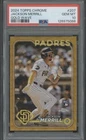 2024 Topps Chrome Gold Wave #207 Jackson Merrill 34/50 RC Rookie Gem Mint PSA 10