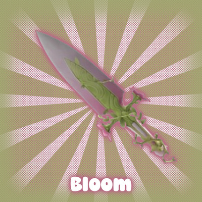 Bloom Knife MM2 Godly Knife / Cheap and Quick Delivery (Murder Mystery 2)
