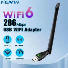 Dual Band 2.4/5Ghz 1200Mbps Wireless WiFi Network USB Adapter w/Antenna 802.11AC