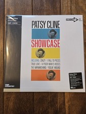 PATSY CLINE Showcase TRI COLOR VINYL W/HYPE STICKER VMP NEW