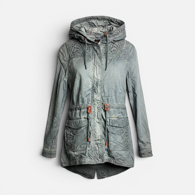 KHUJO Damen Jacke Modell: PACO Grau S DEFEKT