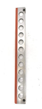 Placas peladoras CSI 441 aluminio goma punta ventiladas 10" x 1" para transportador/bolsa