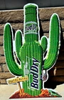 VINTAGE Budweiser Bud Dry 1993 Metal Tin Embossed Sign Item # 540-241 RARE