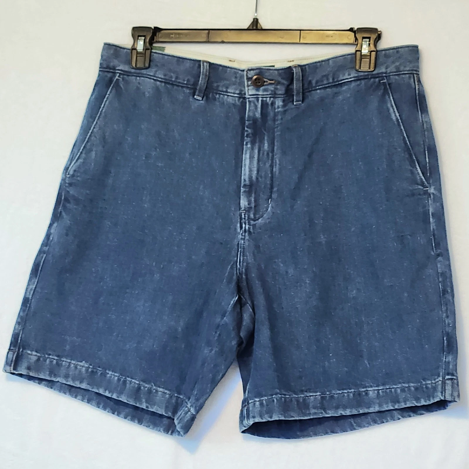 NWT J.Crew Men's 33 8" Relaxed Cotton-Linen Blend Denim Short CJ357
Opens in a new window or tab