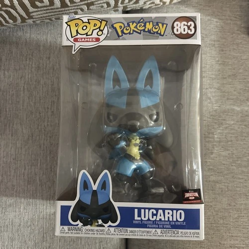 Funko Pop! Vinyl Jumbo 10 in: Pokémon - Lucario (Jumbo) - Target (Exclusive)#863