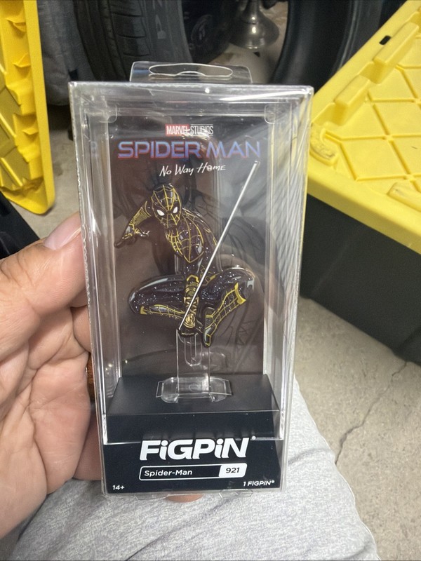 Spider-Man #909 AP Artist Proof FiGPiN No Way Home Black Suit Marvel Exclusive