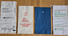 Air Sickness bag (AeroMexico/Tunisair/KLM/Yeti Airlines)
