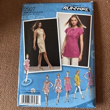 Simplicity 2927 Size 12-20 Sewing Pattern UNCUT Tunic or Dress SALE Marking 