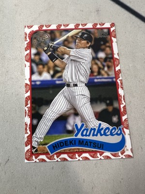 松井秀喜 1of1 matsui hideki topps 1/1 Auto HIDEKI MATSUI 2023 TOPPS ARCHIVES ENCASED AUTOGRAPH AUTO! #1