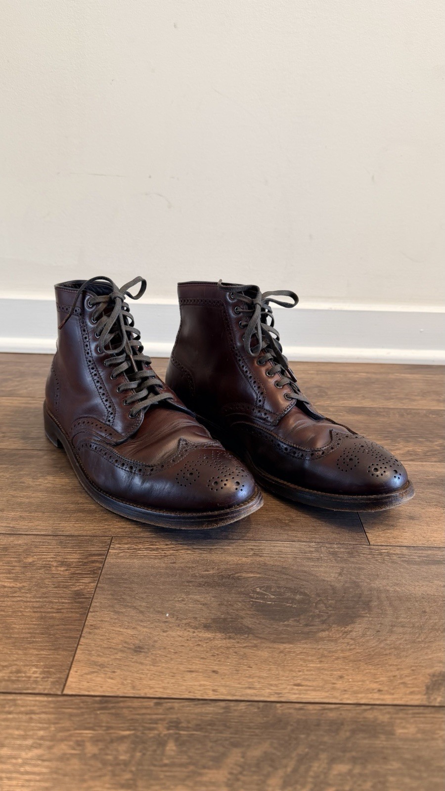 Alden 44732 Brown Chromexcel Wing Tip Boot