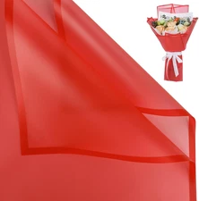 20 Sheet Flower Wrapping Paper - Waterproof Floral Bouquet Wrapping Paper, Flori