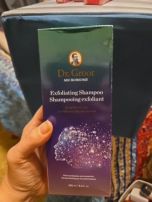 DR GROOT MICROBIONE EXFOLIATING SHAMPOO SCALP FORTIFYING 8.4 FL OZ NIB