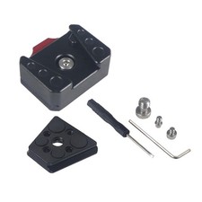 Quick Release Clamp Plate Camera Mount Adapter Clamp for DSLR Digital Camera Set