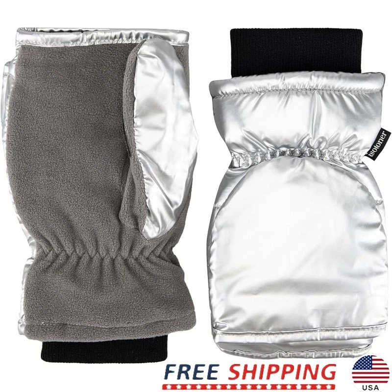 Waterproof Touchscreen Mittens Insulated Flip Design All Weather Warmth New