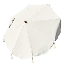 LAGarden Fringe Umbrella Replacement Canopy Top Cover Outdoor Yard