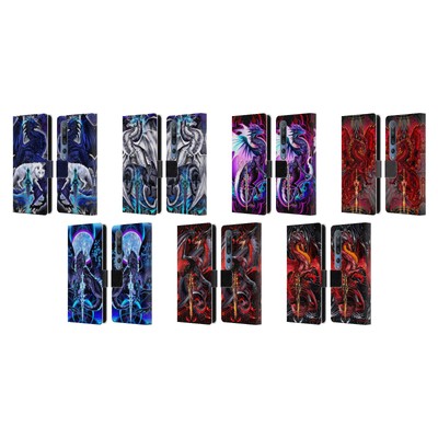 OFFICIAL RUTH THOMPSON DRAGONS WITH SWORDS LEATHER BOOK CASE FOR XIAOMI PHONES