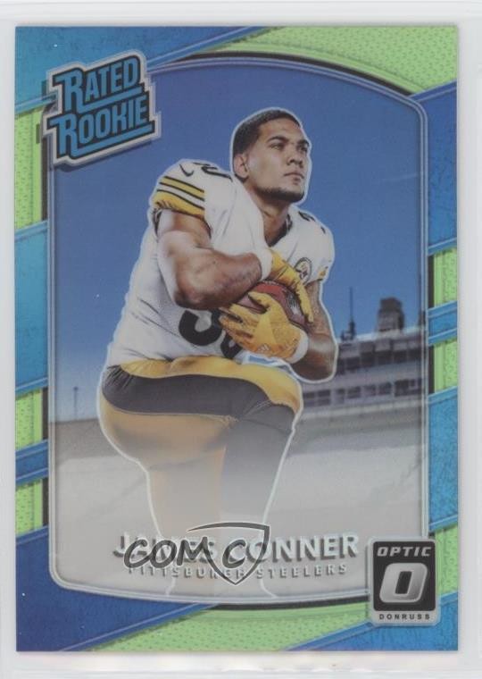 2017 Donruss Optic Rated Rookie Lime Green Prizm James Conner #172 0t5