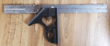 Vintage Combination Square 12" Ruler Made in USA