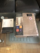 Image of Pair Of Enhanced Living Blockout Thermal Curtains & Tie Backs (183 X 229cm)
