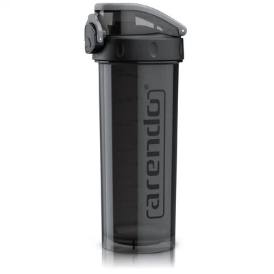 Arendo Protein Shaker, Kunststoff, 800 ml, BPA-frei, Auslaufsicher, Trinköffnung