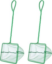 "2 Pack Aquarium Net Fish Net, 5.0 Inch Fish Tank Net Large, Fine Mesh Aquariu..